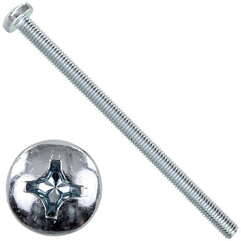 Винт полусфера М3х40 DIN 7985 оцинкованная сталь